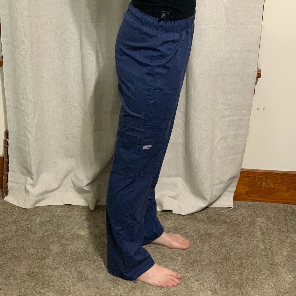 Navy Blue Cherokee Workwear Scrub Pants